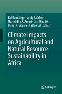 Omslagafbeelding: Climate Impacts on Agricultural and Natural Resource Sustainability in Africa 1st edition 9783030375362