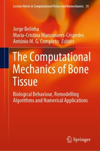 Cover image: The Computational Mechanics of Bone Tissue 1st edition 9783030375409