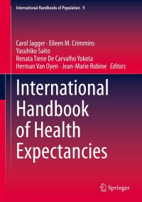 Omslagafbeelding: International Handbook of Health Expectancies 1st edition 9783030376666