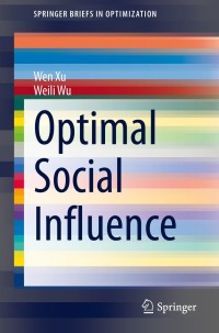 Cover image: Optimal Social Influence 9783030377748