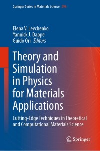 Cover image: Theory and Simulation in Physics for Materials Applications 1st edition 9783030377908