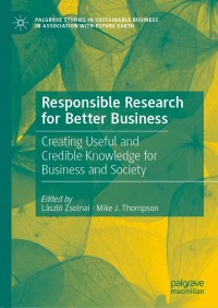 Cover image: Responsible Research for Better Business 1st edition 9783030378097