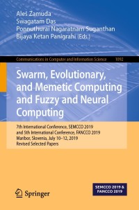 Cover image: Swarm, Evolutionary, and Memetic Computing and Fuzzy and Neural Computing 9783030378370