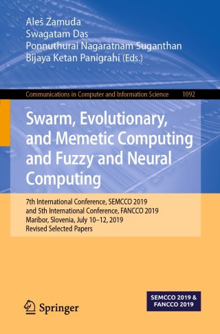 Titelbild: Swarm, Evolutionary, and Memetic Computing and Fuzzy and Neural Computing 9783030378370