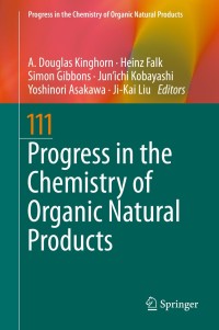 Imagen de portada: Progress in the Chemistry of Organic Natural Products 111 1st edition 9783030378646