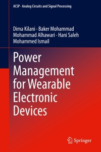 表紙画像: Power Management for Wearable Electronic Devices 9783030378837