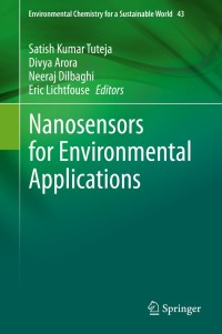 Cover image: Nanosensors for Environmental Applications 1st edition 9783030381004