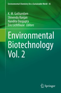 Cover image: Environmental Biotechnology Vol. 2 1st edition 9783030381950
