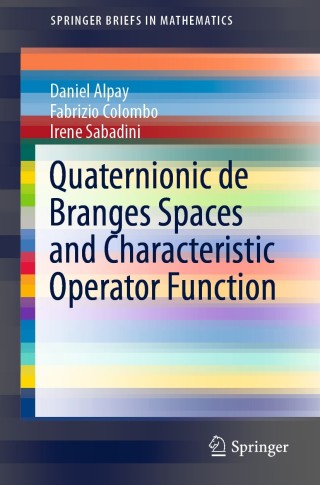 Omslagafbeelding: Quaternionic de Branges Spaces and Characteristic Operator Function 9783030383114