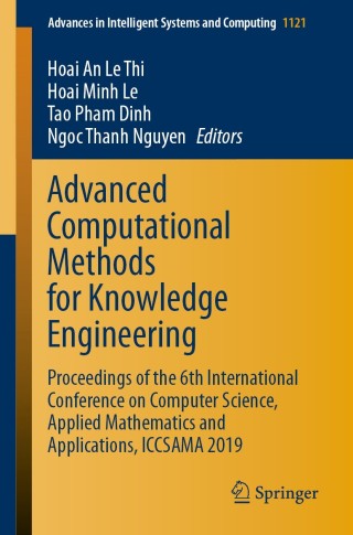 Imagen de portada: Advanced Computational Methods for Knowledge Engineering 9783030383633