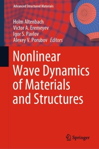 Cover image: Nonlinear Wave Dynamics of Materials and Structures 1st edition 9783030387075