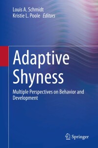 Cover image: Adaptive Shyness 1st edition 9783030388768