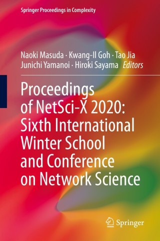 Imagen de portada: Proceedings of NetSci-X 2020: Sixth International Winter School and Conference on Network Science 9783030389642