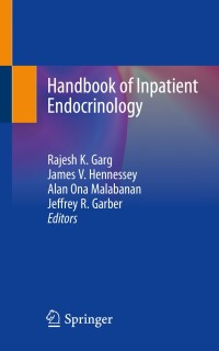 Cover image: Handbook of Inpatient Endocrinology 1st edition 9783030389758