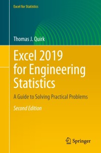 Cover image: Excel 2019 for Engineering Statistics 2nd edition 9783030392772