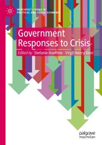 Imagen de portada: Government Responses to Crisis 1st edition 9783030393083