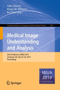 Omslagafbeelding: Medical Image Understanding and Analysis 9783030393427