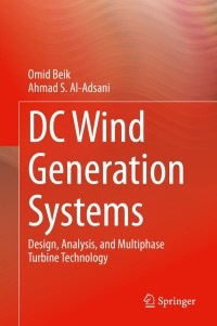 Cover image: DC Wind Generation Systems 9783030393458
