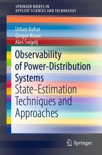 Omslagafbeelding: Observability of Power-Distribution Systems 9783030394752