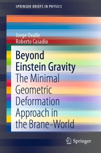 Cover image: Beyond Einstein Gravity 9783030394929