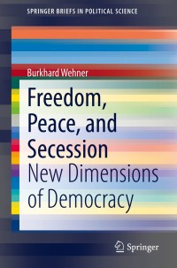 Cover image: Freedom, Peace, and Secession 9783030395223