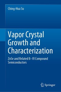 Titelbild: Vapor Crystal Growth and Characterization 9783030396541