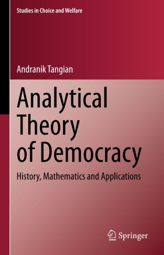 Cover image: Analytical Theory of Democracy 9783030396909