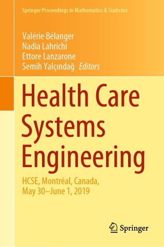 表紙画像: Health Care Systems Engineering 1st edition 9783030396930