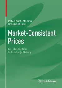Cover image: Market-Consistent Prices 9783030397227