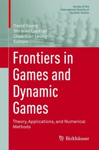 Imagen de portada: Frontiers in Games and Dynamic Games 1st edition 9783030397883