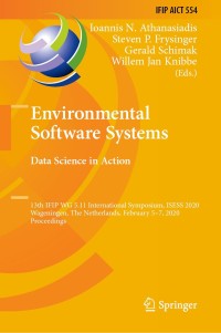 Omslagafbeelding: Environmental Software Systems. Data Science in Action 9783030398149