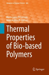 Imagen de portada: Thermal Properties of Bio-based Polymers 1st edition 9783030399610