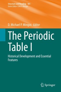 Imagen de portada: The Periodic Table I 1st edition 9783030400248