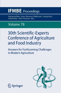 Imagen de portada: 30th Scientific-Experts Conference of Agriculture and Food Industry 1st edition 9783030400484