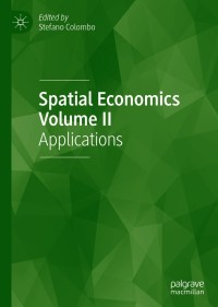 Imagen de portada: Spatial Economics Volume II 1st edition 9783030400934