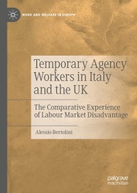Imagen de portada: Temporary Agency Workers in Italy and the UK 9783030401917