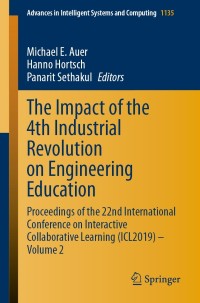 Immagine di copertina: The Impact of the 4th Industrial Revolution on Engineering Education 1st edition 9783030402709