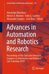 Cover image: Advances in Automation and Robotics Research 9783030403089