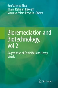 Cover image: Bioremediation and Biotechnology, Vol 2 1st edition 9783030403324