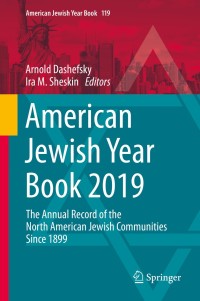 Cover image: American Jewish Year Book 2019 1st edition 9783030403706