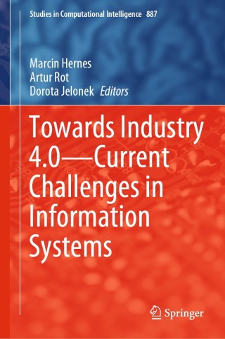 Cover image: Towards Industry 4.0 — Current Challenges in Information Systems 1st edition 9783030404161