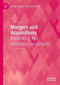 Cover image: Mergers and Acquisitions 9783030404581