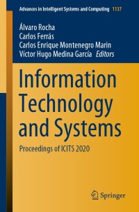 Cover image: Information Technology and Systems 9783030406899