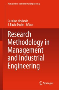 Cover image: Research Methodology in Management and Industrial Engineering 1st edition 9783030408954