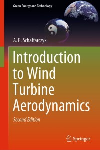 Cover image: Introduction to Wind Turbine Aerodynamics 2nd edition 9783030410278