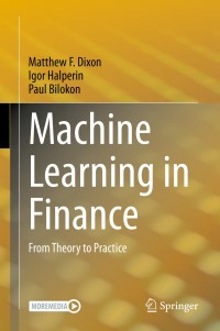Cover image: Machine Learning in Finance 9783030410674