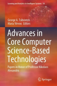 Cover image: Advances in Core Computer Science-Based Technologies 1st edition 9783030411954