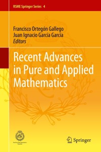 Cover image: Recent Advances in Pure and Applied Mathematics 1st edition 9783030413200