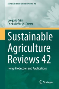 Imagen de portada: Sustainable Agriculture Reviews 42 1st edition 9783030413835