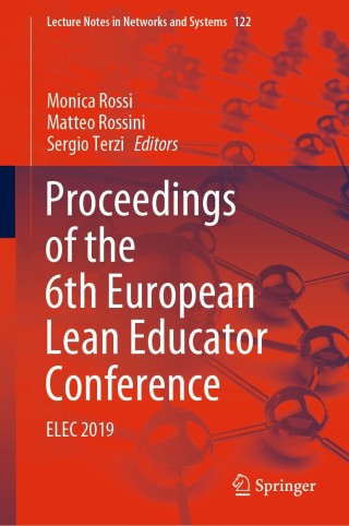 Cover image: Proceedings of the 6th European Lean Educator Conference 1st edition 9783030414283